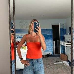 ZARA Orange cut out too